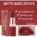 Long Lasting Matte Velvet Lipstick in Scarlet - Waterproof Lip Color for Women | Professional Cosmetics Makeup Gift - Buy Online on GoSupps.com