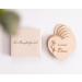 Pregnancy Announcement Surprise Envelopes | 6 Wooden Hearts for Fun Gender Reveal | Perfect Gifts for Dads Grandparents Aunts & Uncles - Mikito - Buy Online on GoSupps.com