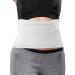 Anloximt Castor Oil Compression Wrap, Castor Oil Compress - Organic Anti Oil Leak Wrap with Adjustable Strap No Mess and Reusable for Abdomen