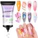 Saviland SAVILAND 3D Nail Art Gel: 30g Rhinestone Glue Gel for Charm Sculpture Multifunctional Nail Carving DIY Nail Design Manicure at Home