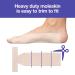 seaNpem Turf Toe Straps - Heavy Duty Moleskin Brace for Big Toe Injuries - 5 Pcs - Buy Online on GoSupps.com