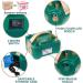 PartyWoo 110V 600W Electric Balloon Pump/Inflator - Dual Nozzle Air Pump for Balloon Garland - Buy Online on GoSupps.com