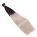 Premium Keratin Bonding U-Tip Extensions - #1B/Gray Ombre - 40cm 100 Strands 100% Remy Real Hair by Novon Hair Extensions - Buy Online on GoSupps.com