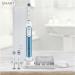 Oral-B Smart 7 7000N Blue Electric Rechargeable Toothbrush and Oral-B Cross Action 4ct + Refills - Buy Online on GoSupps.com