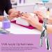 YNR 3 Way Acrylic Nail Clipper UV Gel False Fake Nail Tip Cutters Professional Salon Manciure & Pedicure Nail Art Tool (Silver) - Buy Online on GoSupps.com