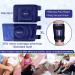 REVIX XL Knee Ice Pack Wrap - Cold Compression for Pain Relief After Surgery, Injury, Arthritis - 2 Packs, Navy - Buy Online on GoSupps.com