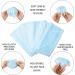 DCIC 50pcs Earloops Disposable Face Masks - 3-Ply - Three Layers Polypropylene Blue - Sealed Pack of 50 pcs - UK Stock - Buy Online on GoSupps.com
