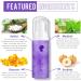 Natural Purple Toothpaste for Teeth Whitening and Stain Removal - Sensitive Formula, Fluoride Free, 60ml - Buy Online on GoSupps.com