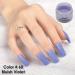 Dip Powder Color No.60 Bluish Violet Blue Color System Nail Gel Effect 1 oz - Buy Online on GoSupps.com