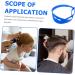VINTORKY DIY Adjustable Silicon Silicone Molds Head Band Haircut Guide Hair Cutting Guide Tools Adjustable Hair Cutting Guide Practical Shaping Band Neckline Child Headband 68x4.4cm Blue - Buy Online on GoSupps.com