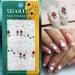 Nail Stickers - Cute 3D Self-Adhesive Nail Decals for DIY Nail Art - French Nail Tattoos for Women, Girls, Kids - Luxury Nail Decorations with Flowers, Leaves, Animals - Designer Nail Art Supplies - Buy Online on GoSupps.com