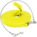 Waterproof drag line for dogs with Chew proof tie-out linen 3-30m waterproof training line for large to small dogs robust dog leash (yellow 10m) 10m yellow