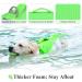 VIVAGLORY Dog Life Vest: Bright Green XS Sports Style Life Jacket for Small & Medium Dogs - Adjustable Straps, Easy On & Off - 43-51 cm Ribcage Girth - Buy Online on GoSupps.com