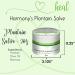 Harmony's Plantain Salve | Soothing 2oz Herbal Balm - Buy Online on GoSupps.com