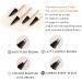 Vtrem 3 Pack Eyeliner Pencil Set - Waterproof & Smudge Proof Liquid Eye Liner Pen - Long Lasting All Day - Light Brown, Black, Colorless - Buy Online on GoSupps.com