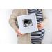 Little Pear Gender-Neutral Sonogram Frame for Pregnancy Announcement and Mother's Day - White Nursery Decor Keepsake - Buy Online on GoSupps.com