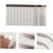 Gogogmee 9 Sheets Waterproof Eyebrow Stickers Eyebrow Stencils Imitation Eyebrow Cosmetic 6d Eyebrow Trimming - Buy Online on GoSupps.com