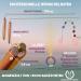 Vibratis Professional Duvas Premium Model & Rose Quartz Pendulum Set | Ideal for Radiesthesia Beginners Lifetime Guarantee - Buy Online on GoSupps.com