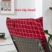 Non-Slip Lounger Seat Cushions with Fixing Tie Comfortable Sun Lounger Cushion Indoor Outdoor Recliner Cushion for Most Sun Garden Loungers Style a - Buy Online on GoSupps.com