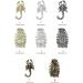 FEIlei Embossed Nail Charms 3D Scorpion Nail Art Accessories for DIY Nail Art Design Nail Art Decoration Jewelry Making - Buy Online on GoSupps.com