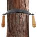 Visiblurry 8-Inch Pull-Shave Ceiling Knife - Curved Woodworking Tool with Wooden Handle for Trunks Fences and More - Perfect for International Shipping - Buy Online on GoSupps.com