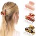 Medium Leopard Print Hair Claw Clip | Non-Slip Fashion Accessory for Teens & Women - Pink - Buy Online on GoSupps.com