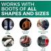 Premium Ski Shoe Puller | Ultimate Boot Horn for Skiing & Snowboarding | Alleviates Foot Pain & Eases Boot Insertion for All Ski Boots - Buy Online on GoSupps.com