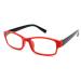 4sold (TM Slim Reading Glasses Retro Black Brown dark brown +1.5 or +2.00 or +2.5 or +3.0 or +3.5 or +4.00 Red Black 0.0 x