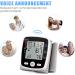 Buy Automatic Wrist Blood Pressure Monitor - USB Charging Voice Broadcast 180 Memory Large Display | International Shipping Available - Buy Online on GoSupps.com