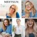 MEETSUN Cat Eye Blue Light Blocking Glasses for Women - Anti Eyestrain UV Protection - Light Pink TR Frame for Gaming & Computer Use - Buy Online on GoSupps.com