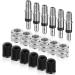Flintronic Bicycle Valve Adapters - 6PC Set for Standard Tire Valve Replacement | Durable Bicycle Valve Caps & Parts - Buy Online on GoSupps.com