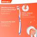 Elmex Toothbrush for Caries Protection - InterX Medium with X-Bristles | Short Head for Hard-to-Reach Molars - 1 Piece - Buy Online on GoSupps.com