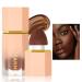 Bronzer Contour Stick - Liquid Bronzer Contour Wand Concealer - Face Concealer With Cushion Applicator - Waterproof Long Lasting Smooth Natural Matte Finish - Liquid Bronzer Stick (Sunset Bronze) Sunset Bronze 1.00 ml (Pack of 1)