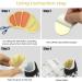 8 Pairs Strong Sticky Back Heel Grips - Prevent Slipping and Rubbing - Yellow - Buy Online on GoSupps.com