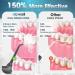 Cordless Water Flosser - Nicwell Electric Tooth Flosser with 5 Jet Tips | IPX7 Waterproof, USB Rechargeable | Portable Water Pick for Travel - Black - Buy Online on GoSupps.com