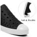 SAGUARO Lightweight Garden Clogs Water Shoes - Black/White - Size 9.5 Women/7.5 Men - Buy Online on GoSupps.com