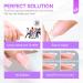 Gelike EC Gel Nail Glue UV - 6 in 1 Blush Pink Nail Glue for Press-On & Acrylic Tips | Strong Adhesive for Salon & Beginner Use - Buy Online on GoSupps.com