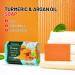 Turmeric Argan Oil Face & Body Soap - Moisturizing Anti-Oxidant Pore-Cleansing Skin Repair | 120g / 4.2fl.oz - International Shipping Available - Buy Online on GoSupps.com