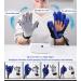 Rehabilitation Robot Gloves - Hand Stroke Recovery Equipment with 5 Modes & Custom Time Settings - Chargeable Hand Splint for Hemiplegia Finger Trainer - Left Hand-Medium Blue - Buy Online on GoSupps.com