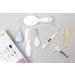 Little Angel Baby Grooming Kit  Baby First Aid Kit  Baby Care Kit Nursery Kit Baby Care  10PCS Baby Hair Brush | Nail Clipper | Nose Cleaner | Finger Toothbrush | Nail Scissors | Manicure Kit Blue - Buy Online on GoSupps.com
