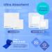 Lite Stop Bleeding Bandage - Calcium Alginate Wound Dressing (2-inch Square Box of 10) | First Aid Hemostatic Gauze for Effective Blood Clotting - Buy Online on GoSupps.com