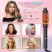 Thermal Brush Ukliss Curling Brush 3 in 1 Heated Round Brush Double PTC 30S Fast Heat Up Hot Brush Dual Voltage Ideal for Travel Straightening Curling Heat Brush for Hair Styling (Black) - Buy Online on GoSupps.com