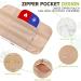 Organic Castor Oil Pack Kit - Reusable Castor Oil Wrap for Liver & Neck Relaxation | Cotton Massage Belt Compress - Buy Online on GoSupps.com