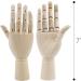 AUEAR 7 Inch Wooden Hand Mannequin for Drawing, Sculpting, and Display - Buy Online on GoSupps.com