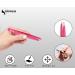 Seekingon Tweezers for Facial Hair Women and Men Professional Stainless Steel Precision Tweezers for Ingrown Hair Removal - Eyebrow Tweezers for Women (Pink) - Buy Online on GoSupps.com