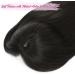 Ms Taj 18 Brown Black Hair Topper - Synthetic Long Layered Clip-in for Women | Add Volume & Conceal Thinning Hair - Buy Online on GoSupps.com