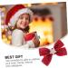 minkissy 4 Pairs Bow Tie Bowknot Hair Ropes Hair Accessories for Kids Ponytail Hair Clip Baby Bows Alligator Hair Clips for Bows Christmas Ponytail Holder Christmas Bowknot Hair Tie Girl - Buy Online on GoSupps.com