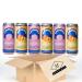 3x Paulberger Limo Limonade Set Crimax Paul Berger ICRIMAX Bubblegum Peach 6 x 330ml incl. 1.50 deposit disposable by Mbaccent + MBACCENT Sticker (Large) 3x Peach 3x Bubblegum