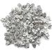 100pcs Clasp Bail Tube Beads for Jewelry Making - DIY Necklace Bracelet Charms (M611) - Buy Online on GoSupps.com