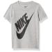 Nike Boys' Sportswear Graphic T-Shirt 3T Dark Grey Heather